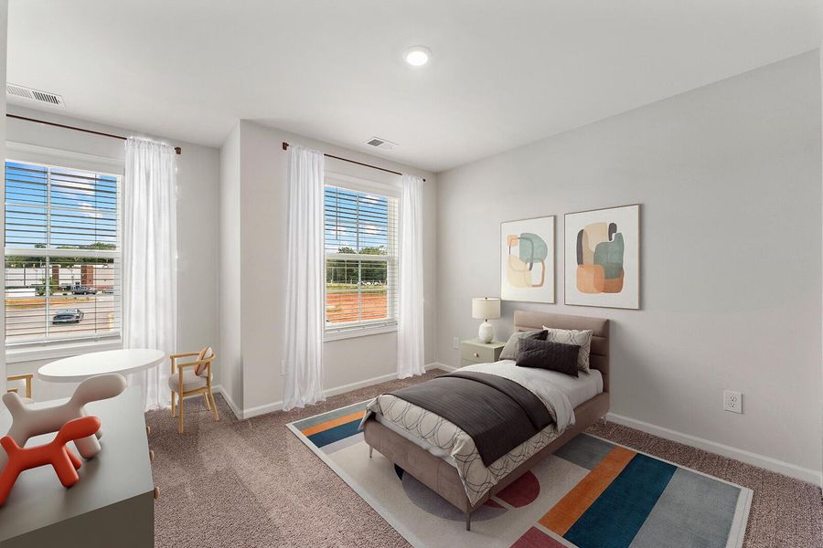 Furnished interior view inside a new home in Central Creek, Goose Creek (Image 8).