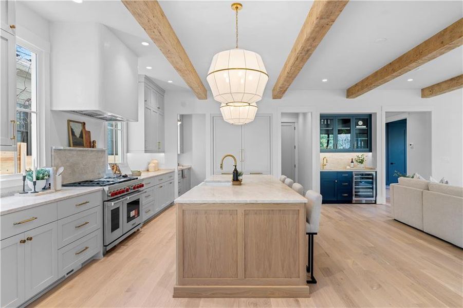 Furnished interior view inside a new home in , Atlanta (Image 26).