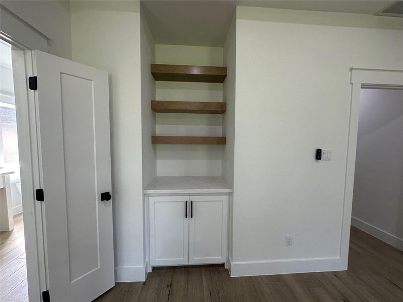 Primary bedroom built-in