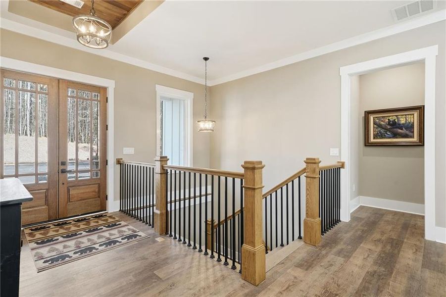 Furnished interior view inside a new home in , Dawsonville (Image 16). Furnished interior view inside a new home in , Dawsonville (Image 16).