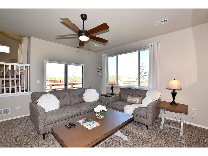 Furnished interior view inside a new home in , Greeley (Image 28).