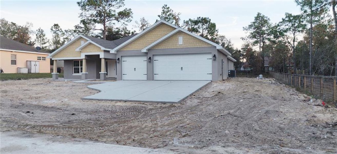 In-progress construction of a new home in Royal Highlands, Brooksville, FL (Image 12).