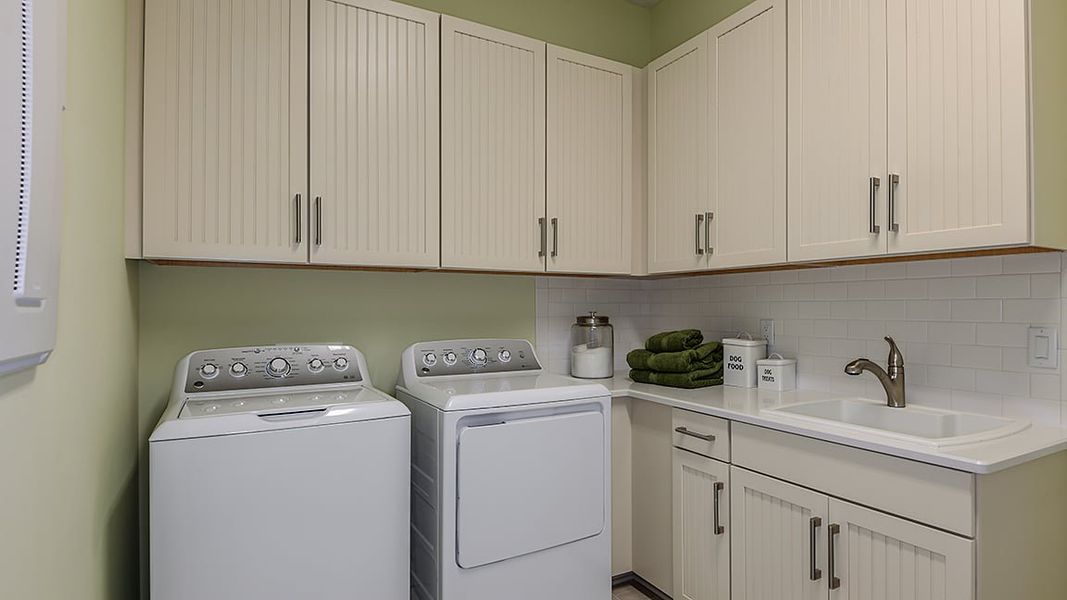 Close-up of interior finishes inside a home in Esplanade Lake Club, Fort Myers (Image 16).