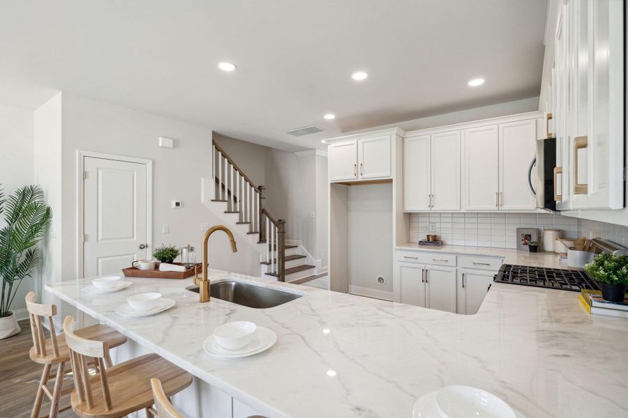 Furnished interior view inside a new home in Lakeview Commons, Goose Creek (Image 16).