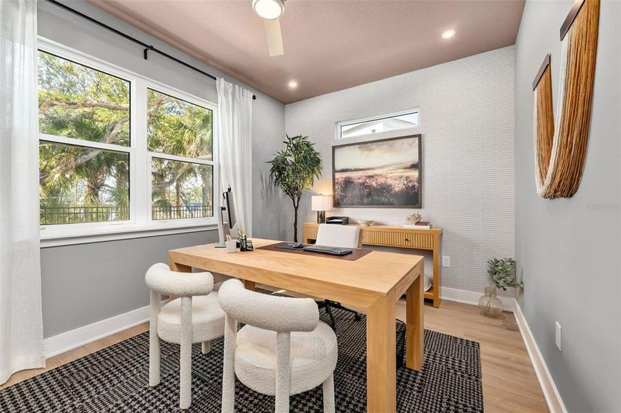 Furnished interior view inside a new home in EvenTide, New Smyrna Beach (Image 9).