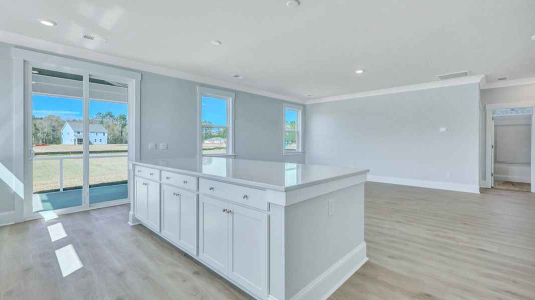 Furnished interior view inside a new home in Berkeley Bay, Ridgeville (Image 11).