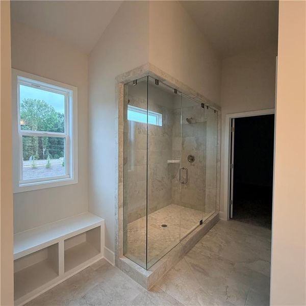 In-progress construction of a new home in Fowler Farms, Auburn, GA (Image 33).