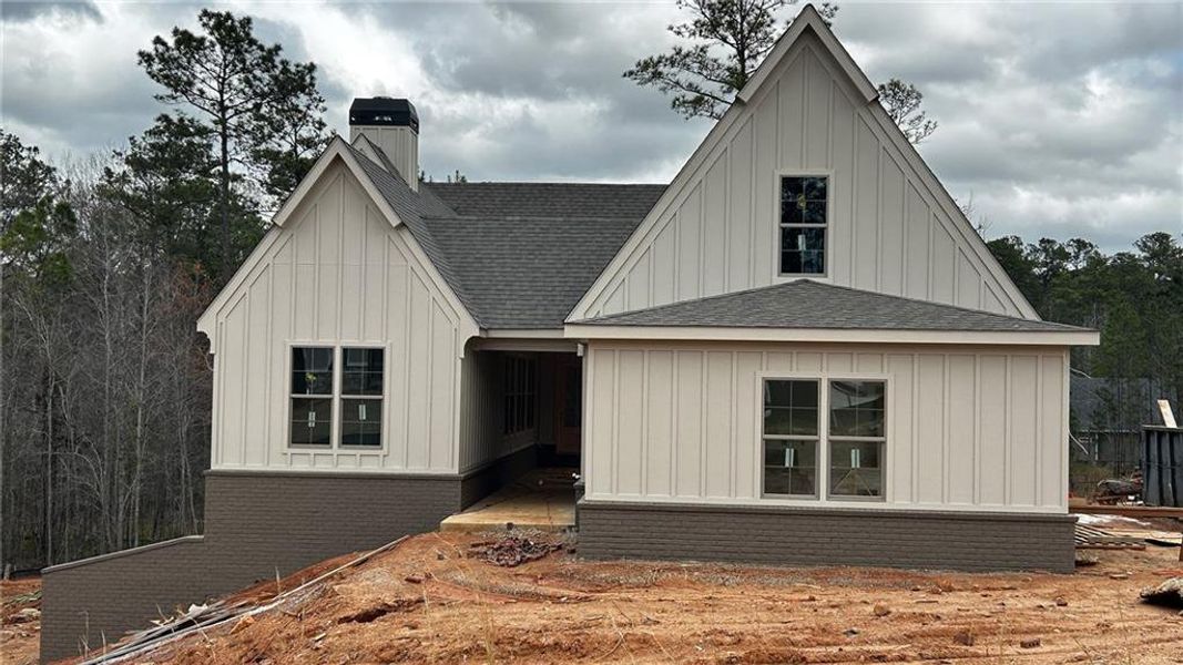 In-progress construction of a new home in Gardens at Arbor Springs, Newnan, GA (Image 6).