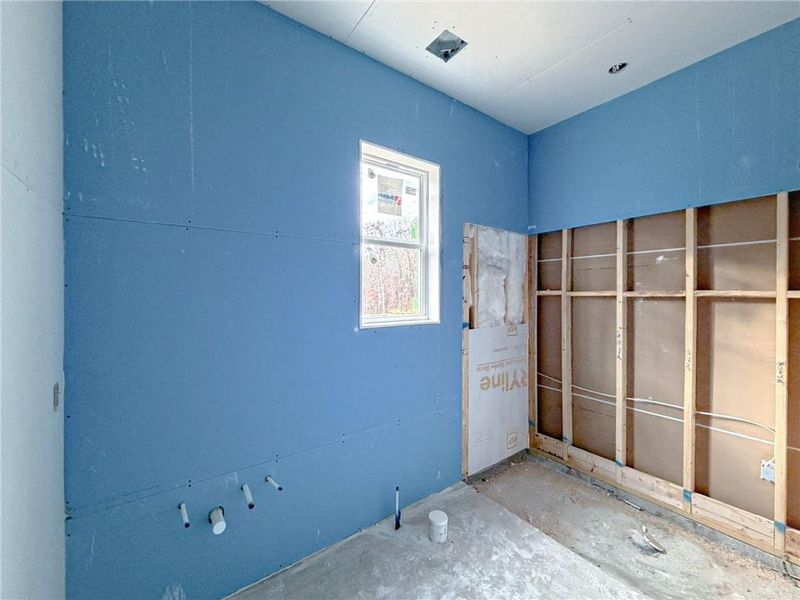 In-progress construction of a new home in Ashbury Commons, Powder Springs, GA (Image 30). In-progress construction of a new home in Ashbury Commons, Powder Springs, GA (Image 30).