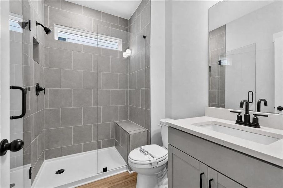 Furnished interior view inside a new home in Marble Tree, Ball Ground (Image 12).