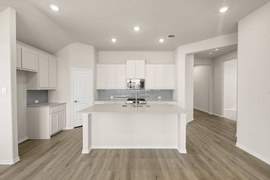 Furnished interior view inside a new home in Hunters Ridge, Crowley (Image 6).