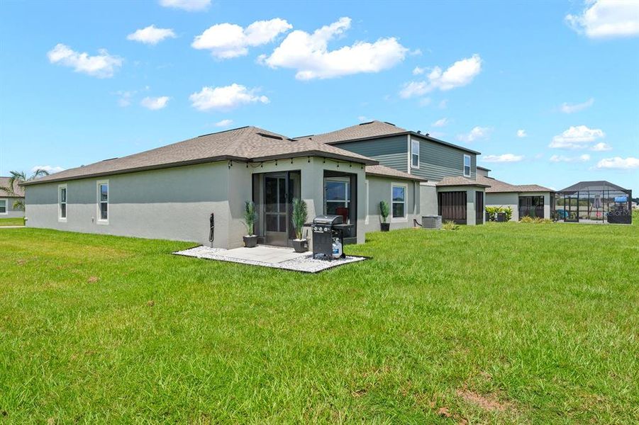 Exterior details and patio area of a home in Mirada, San Antonio (Image 23).