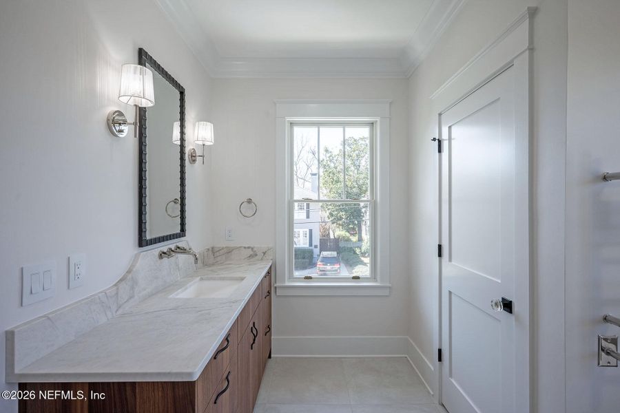 Furnished interior view inside a new home in , Jacksonville (Image 68).