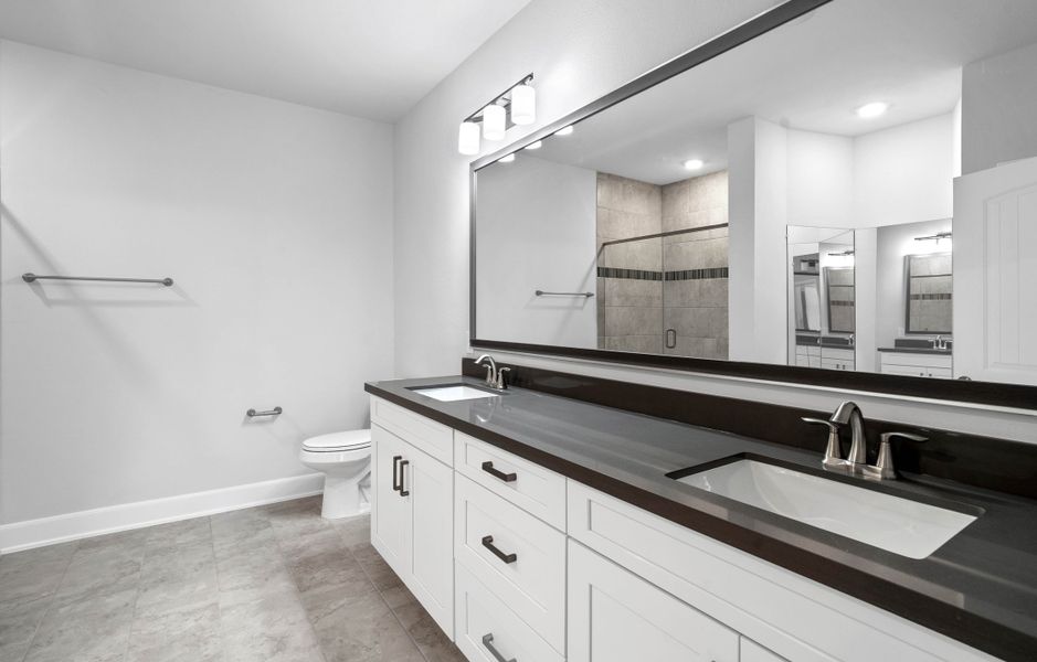 Furnished interior view inside a new home in Gatherings® at Westview, Houston (Image 7).