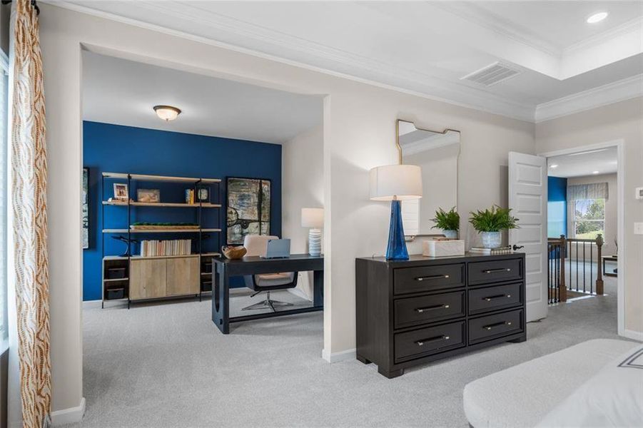 Furnished interior view inside a new home in Sagebrook, Powder Springs (Image 38).