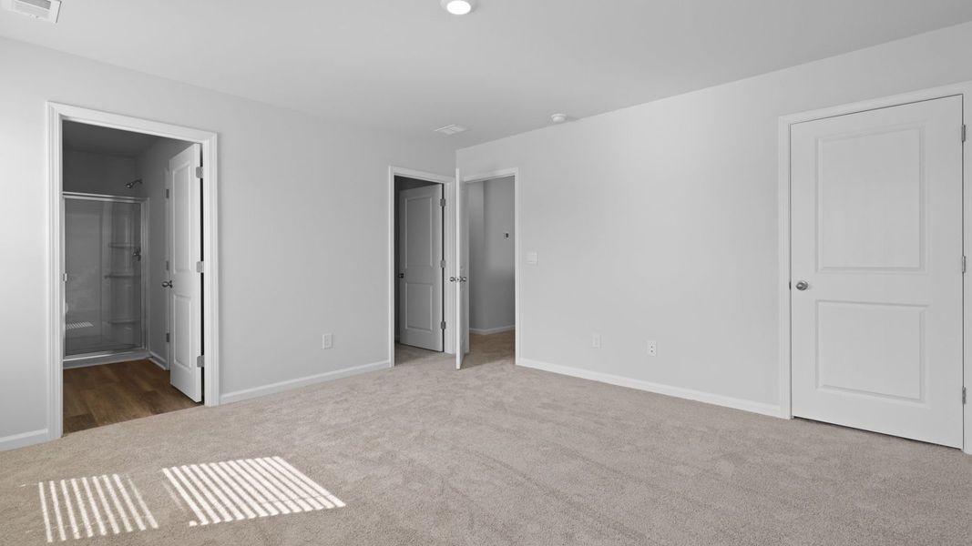 Representative unfurnished interior of a home built from the SALEM by D.R. Horton in Carolina Groves, Moncks Corner (Image 27).