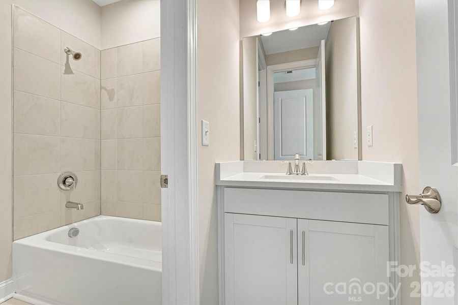 Furnished interior view inside a new home in , Charlotte (Image 10).