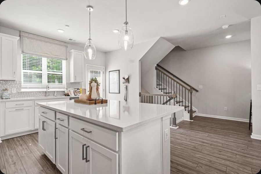 Furnished interior view inside a new home in Rosewood Farm, Lawrenceville (Image 26).
