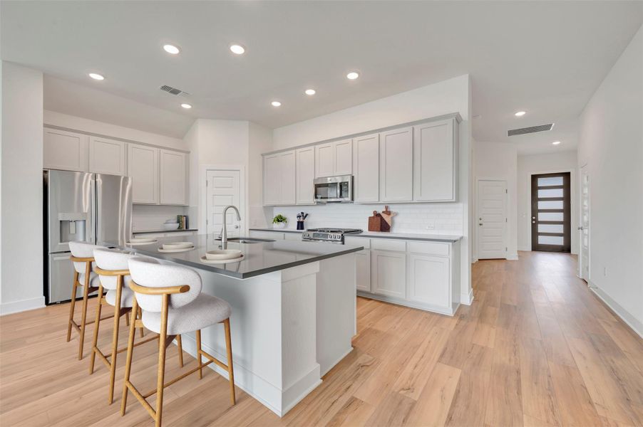 Kitchen (Staged)
