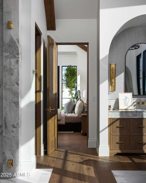 Primary washroom Primary washroom