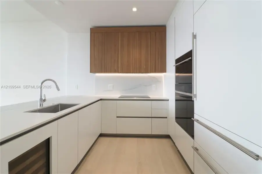 Furnished interior view inside a new home in , Miami (Image 12).
