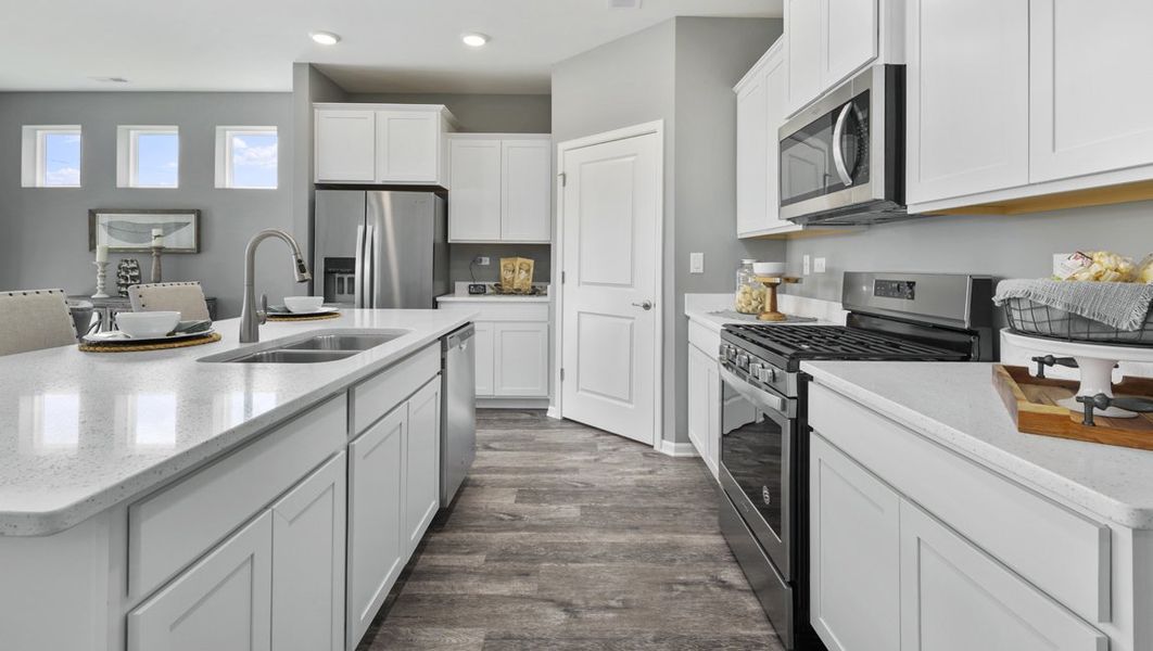 Furnished interior view inside a new home in Legacy Farms, White House (Image 9). Furnished interior view inside a new home in Legacy Farms, White House (Image 9).