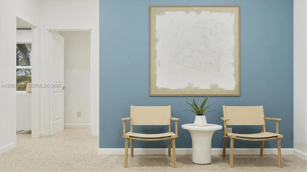 Furnished interior view inside a new home in Coral Landings, Miami (Image 5).