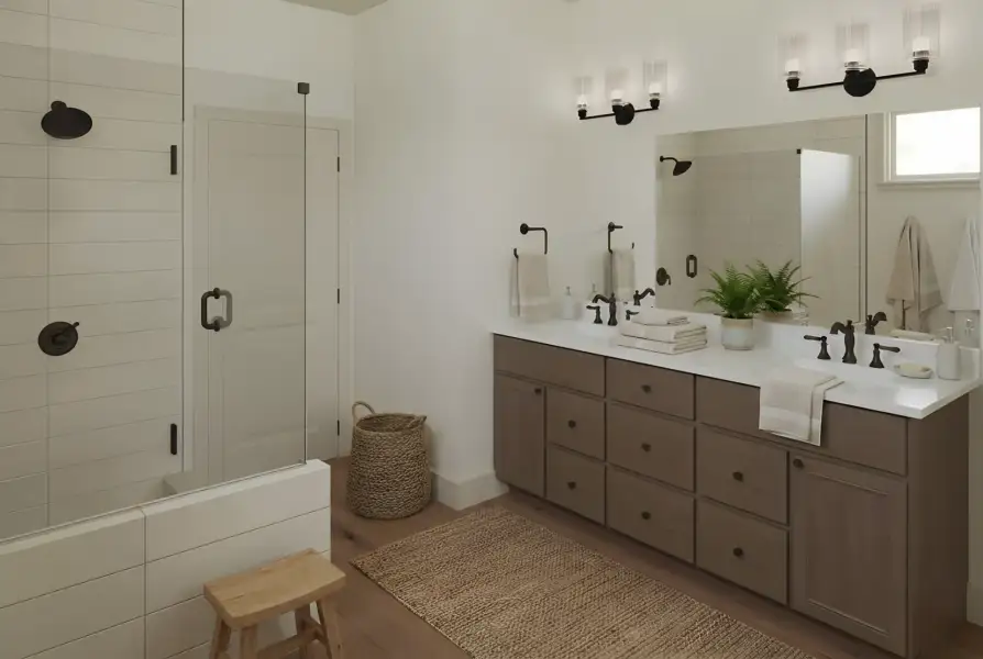 Furnished interior view inside a new home in Stonehaven, Winder (Image 40).