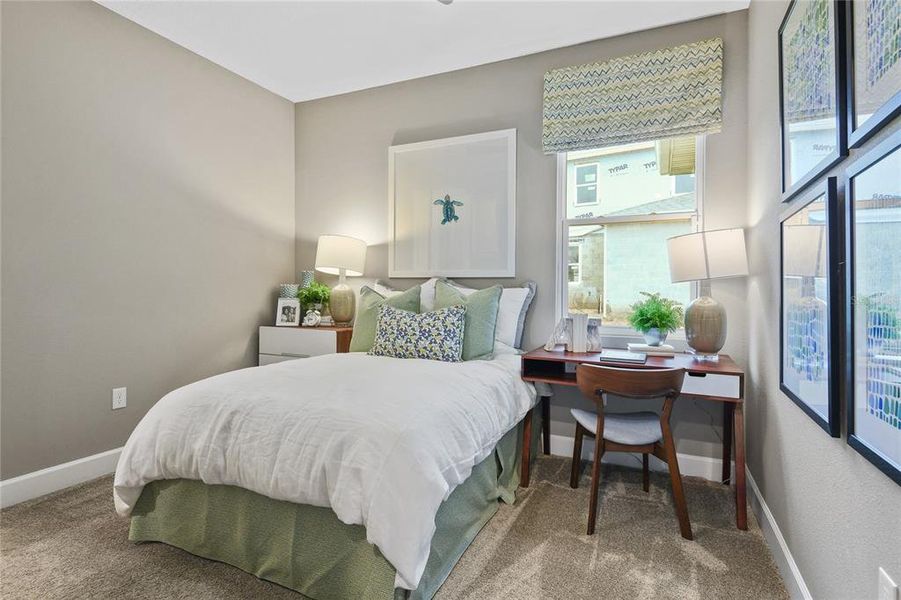 Furnished interior view inside a new home in Estates at Rivers Edge, Parrish (Image 16).