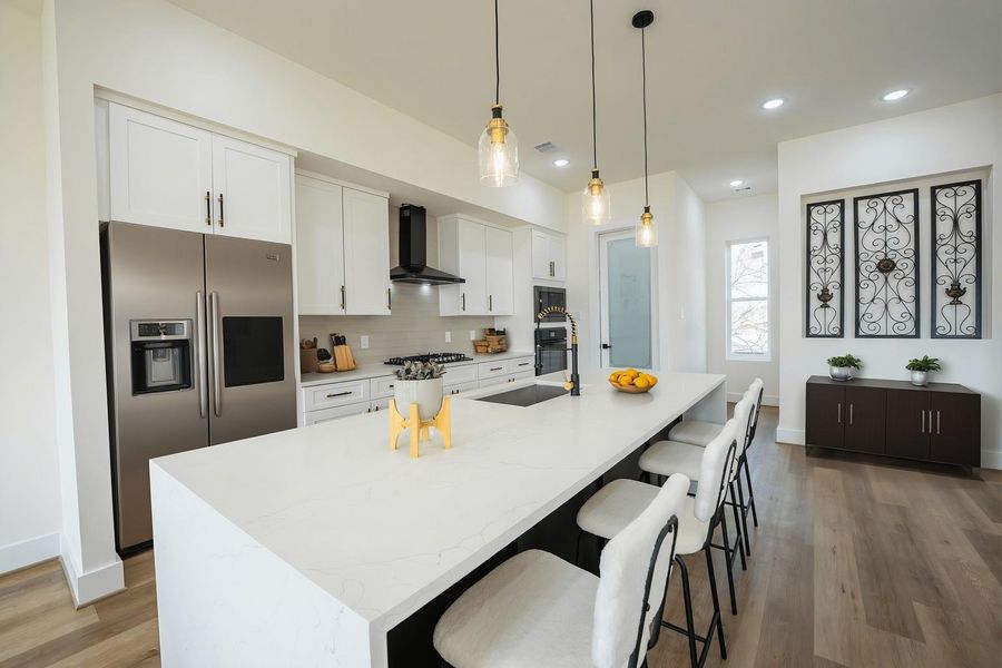 Furnished interior view inside a new home in , Houston (Image 14).