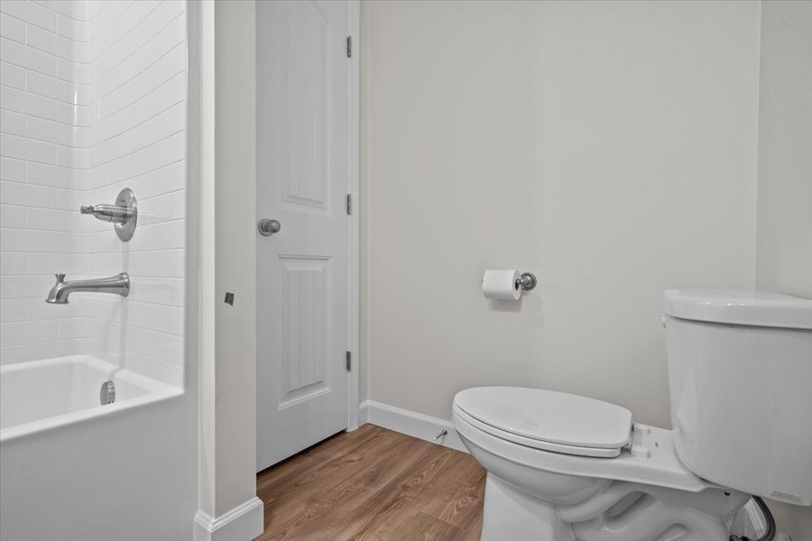 Representative furnished interior of a home built from the Fernwood by Enchanted Homes in Guadalupe Heights, Seguin (Image 10).