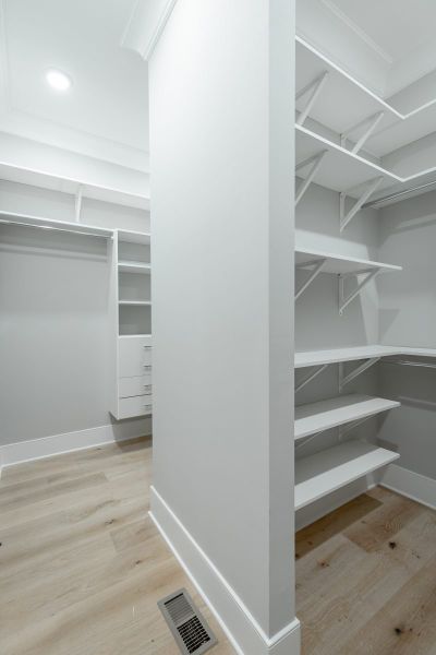 Representative unfurnished interior of a home built from the Carolina A by Riverstone Construction, LLC in Jasper Highlands, Guild (Image 42).