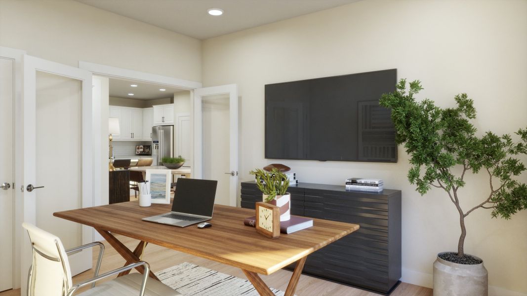 Representative furnished interior of a home built from the 2404 by Risewell Homes in Harvest Crossing, Aurora (Image 11). Representative furnished interior of a home built from the 2404 by Risewell Homes in Harvest Crossing, Aurora (Image 11).