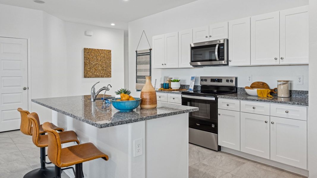 Furnished interior view inside a new home in Heartland Ranch, Coolidge (Image 8).