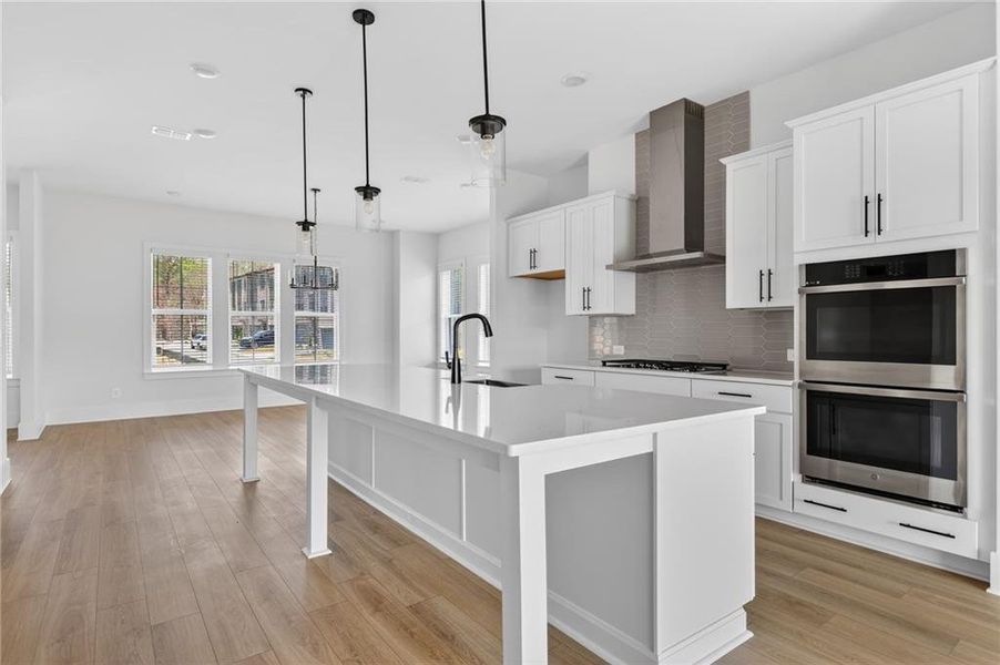 Furnished interior view inside a new home in , Suwanee (Image 13).
