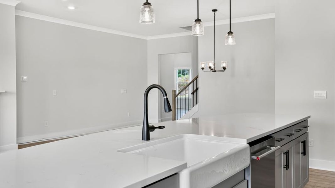 Furnished interior view inside a new home in Sunset Summits, Spartanburg (Image 13).