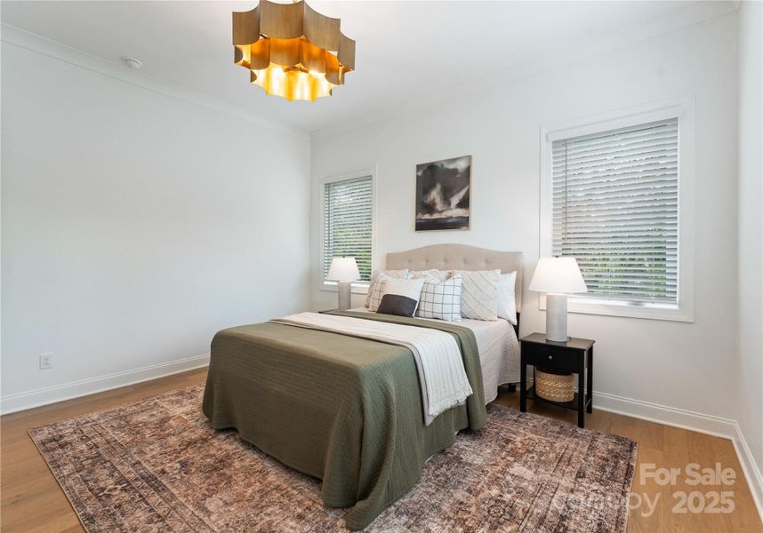 Furnished interior view inside a new home in , Charlotte (Image 37).