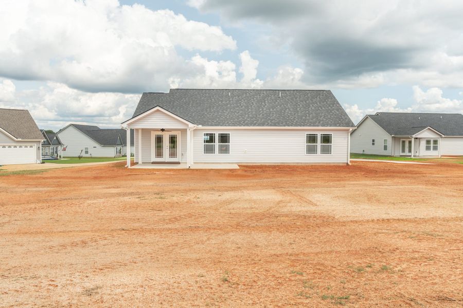 Representative exterior details of a home built from the Sage by Enchanted Homes in Lonesome Dove, San Antonio (Image 4).
