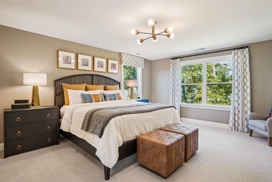 Representative furnished interior of a home built from the Fontana by Caruso Homes in Blue Run, Raleigh (Image 34). Representative furnished interior of a home built from the Fontana by Caruso Homes in Blue Run, Raleigh (Image 34).