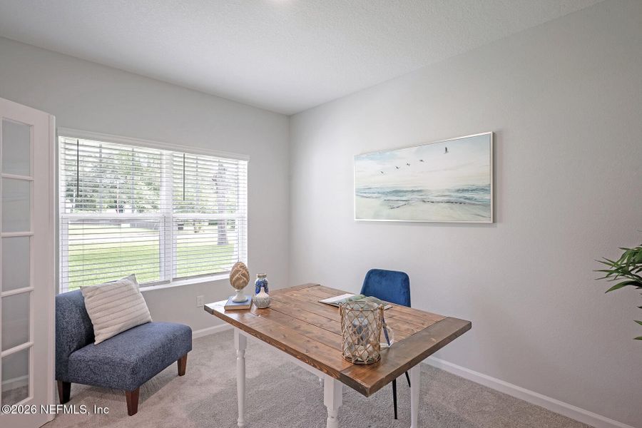 Furnished interior view inside a new home in , Jacksonville (Image 4).
