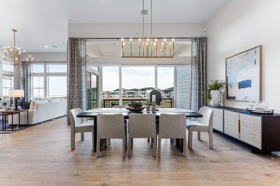 Representative furnished interior of a home built from the Ridge by Taylor Morrison in Macanta Destination Collection, Castle Rock (Image 12).