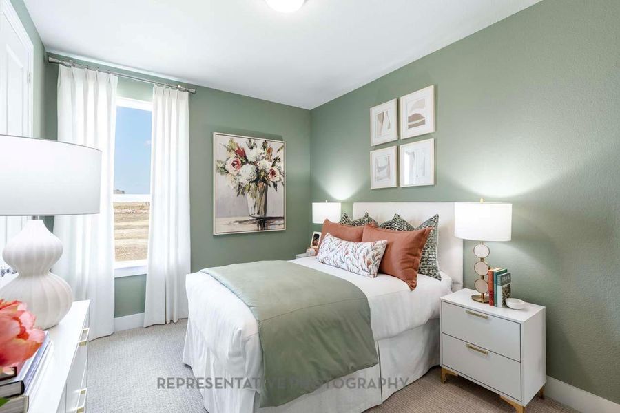 Furnished interior view inside a new home in Kresston: 40ft. lots, Montgomery (Image 35). Furnished interior view inside a new home in Kresston: 40ft. lots, Montgomery (Image 35).