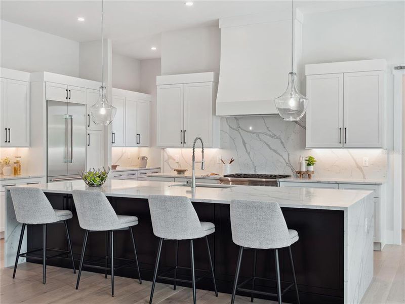 Furnished interior view inside a new home in Lake Sheen Sound, Orlando (Image 41).