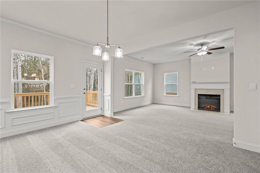 Spacious, unfurnished interior of a new home in Canterbury Villas, Carrollton (Image 16).