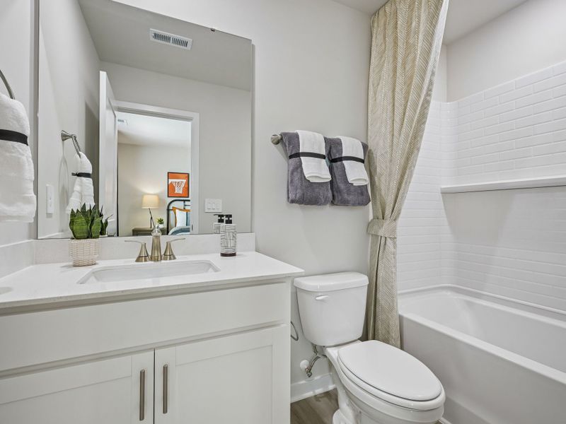 Furnished interior view inside a new home in Avalon Place - Signature Series, Durham (Image 23).