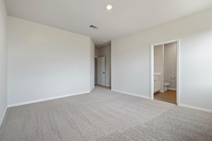 Spacious, unfurnished interior of a new home in Vacek Country Meadows, Richmond (Image 11). Spacious, unfurnished interior of a new home in Vacek Country Meadows, Richmond (Image 11).