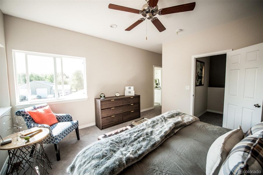 Primary bedroom finish options Primary bedroom finish options