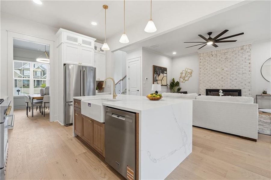 Furnished interior view inside a new home in , Gainesville (Image 32). Furnished interior view inside a new home in , Gainesville (Image 32).