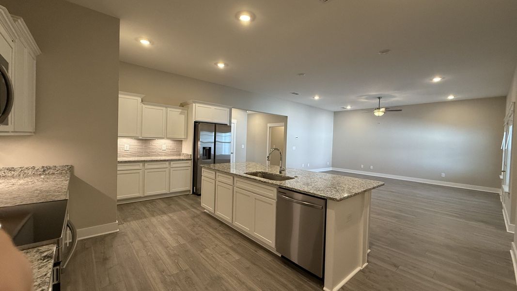 Furnished interior view inside a new home in Veterans Cove, Murfreesboro (Image 7).
