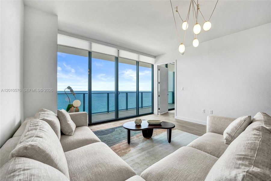 Furnished interior view inside a new home in , Pompano Beach (Image 32).